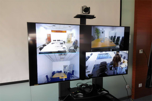 高清視頻會議效果顯示